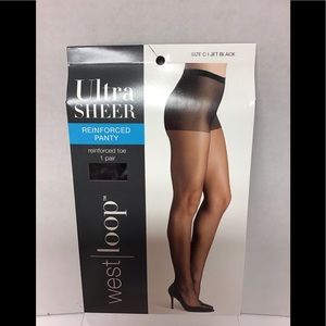 West Loop Ultra Sheer Reinforced Panty Hose